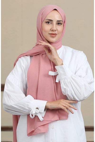 sefamerve 90166-06 Μοντέλο σάλι μπαμπού Dusty Rose