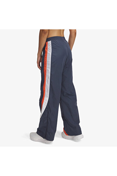 Under Armour Icon Crinkle Tear Away Kadın Mor Eşofman Altı