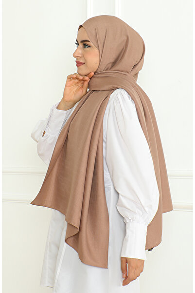 sefamerve Σάλι Αχλάδι 81076-20 - Καφέ