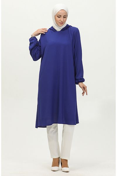 sefamerve 1692-05 Μοντέλο με κουκούλα Saks Araboy Tunic