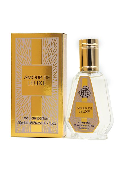 Fragrance World Άρωμα Amour de Leuxe, Fragrance World, eau de parfum 50 ml, γυναίκες - εμπνευσμένο από το L'Amour της Lalique