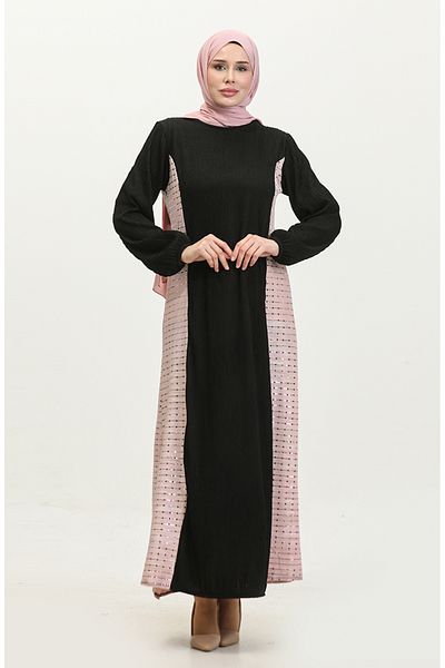 sefamerve Φόρεμα Black Powder Neva Sequined - 0332-03