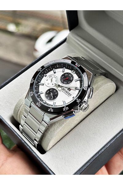 Homies With Steel Calendar Multifunction Guaranteed Men's Wristwatch Bracelet Gift Hmm99X