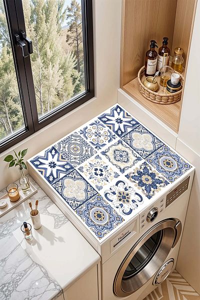 df home Washing Machine Dryer Mat Anti-Slip Washable/ Cmsr-7