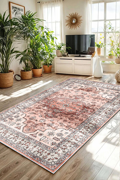 Evimle Makinede yıkanabilir kaymaz taban leke tutmaz mutfak halısı salon halı...