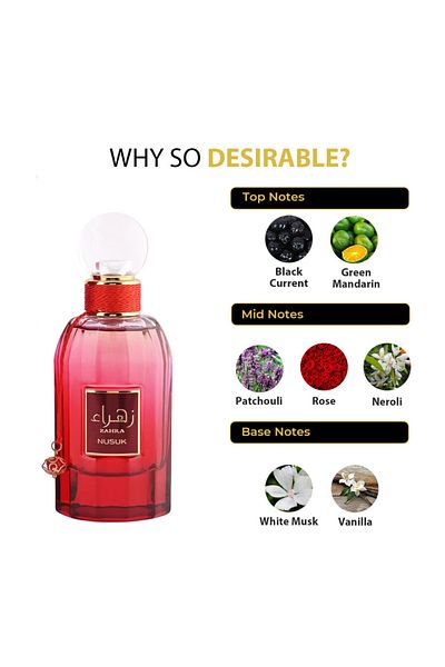 Nusuk Parfum Zahra, Nusuk, apa de parfum 85ml, femei