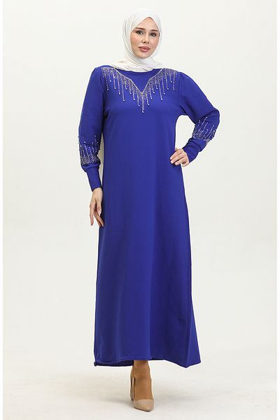 sefamerve Φόρεμα Saks Stone Printed - 0406-05
