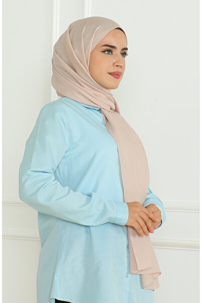 sefamerve Beige Medina Silk Sand Shawl - 81075-12