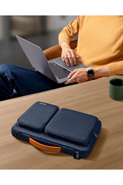 Tomtoc Defender-A42 Laptop Shoulder Bag for 14-inch MacBook Pro Protective Case