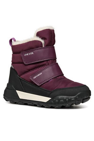 Geox girls' snow boots J46M7B-0FU50 red