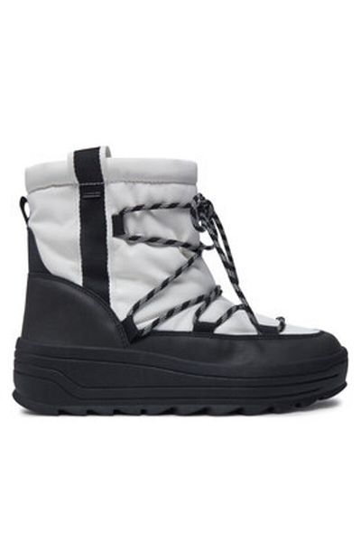 Geox women's snow boots D46WNA-0FUME white