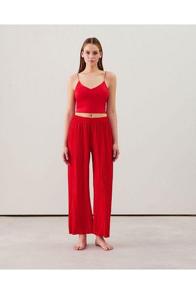 Undiz Pleated wide-leg trousers