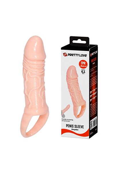 Real Love15 Cm Yumuşak Silikon Penis Kılıfı