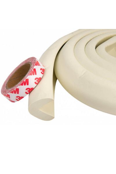 Empria Child Safety Kit - Soft Strip And Corners, Door Stops, Drawer And Socket Safety Guards, White