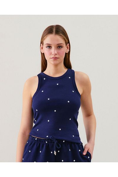 Undiz Jersey top with embroidery