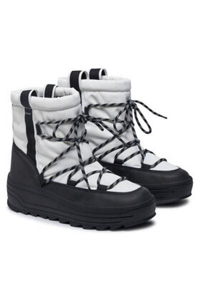 Geox women's snow boots D46WNA-0FUME white