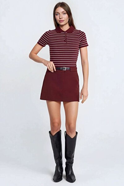 Hiccup Mini Straight Shorts Skirt