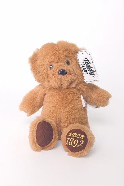 Ecrou Teddy Island Plush Bear 18 cm Brown
