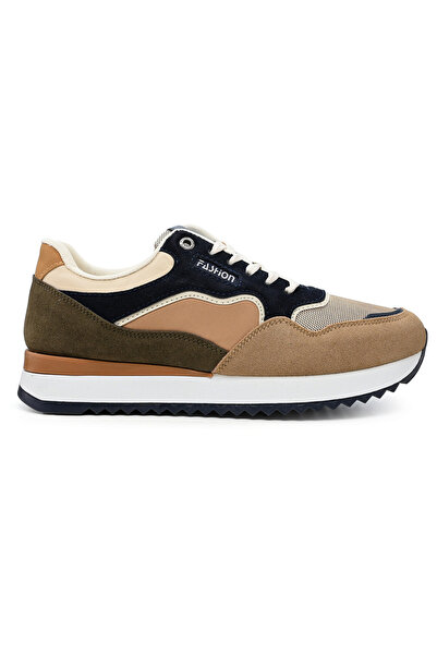 Tmall Men's sports shoes, Suede leather, B4009, Camel