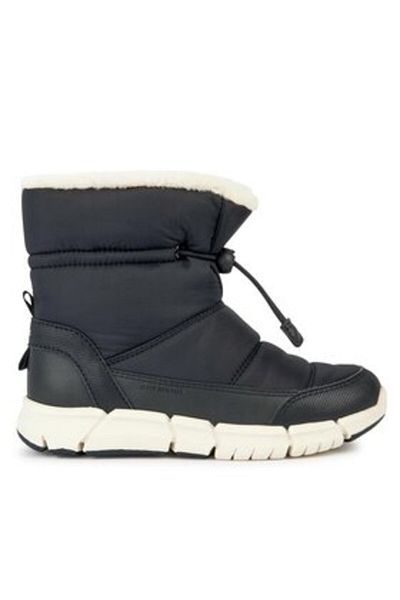 Geox girls' snow boots J36APB-0FUME black