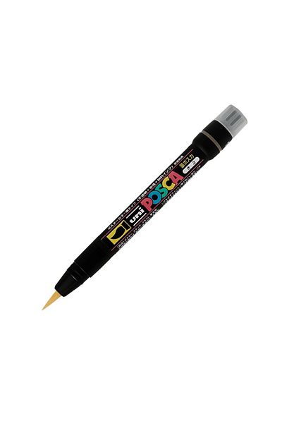 UNİ-BALL Uni Posca Pcf-350 Brush Tip Painting Marker 1-10 mm Yellow