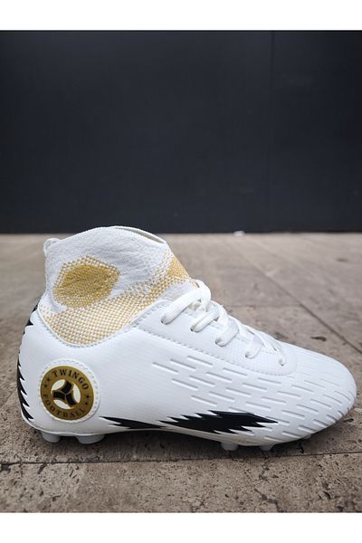ARS Ayakkabı Laliga Twingo Airboom Super Mercury Sock Ankle Kids Men's Football Cleats Soccer Shoes