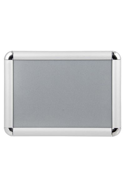 İnter İnter İntd-A4 Display Aluminium Rondo Corner Frame (25 mm) A4 - Metallic Gray