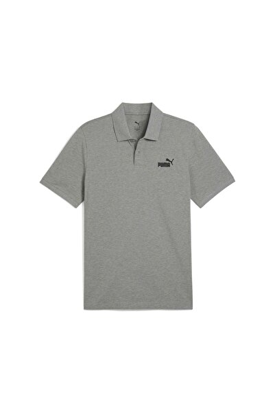 Puma Ανδρικό μπλουζάκι με γιακά πόλο Puma Essentials No 1 με λογότυπο Pique