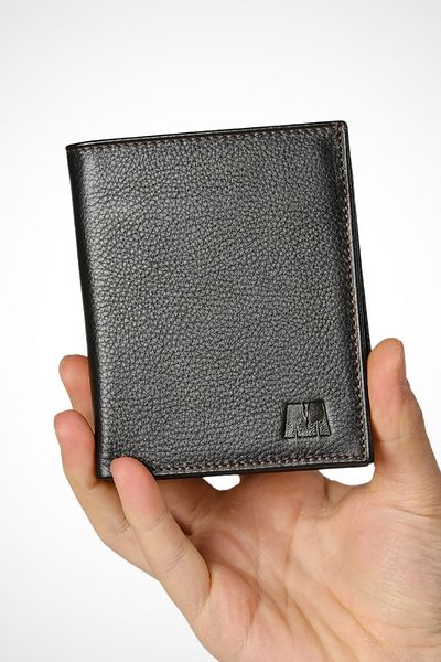 MFT Leather Design 2908 MASTER GENUINE - Δερμάτινο καφέ πορτοφόλι