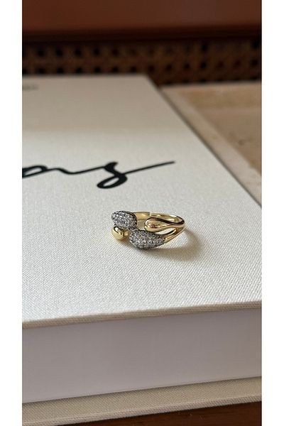 Muse Sister Spiral Double Color Emma Ring