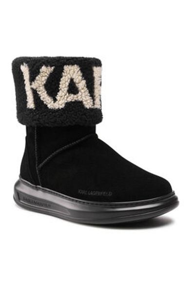 Karl Lagerfeld cizme de zapada dama KL44552 negre