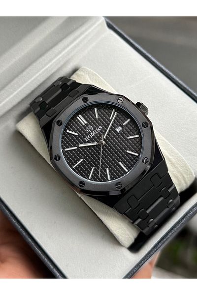 Homies With Steel Calendar Guaranteed Men's Wristwatch Bracelet Gift Hmc84F4
