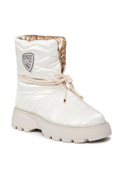 BLAUER blue women's snow boots F3BLANCA02/DOW white