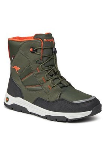Kangaroos Boy Snow Boots multicolor KANGAROOS-18928 8090 K-MJ NORTH RTXMILITARY GREEN/FLAME