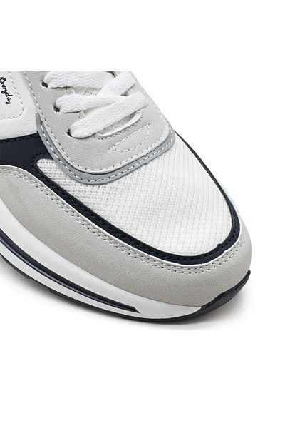 Tmall Pantofi sport de barbati,Cu insertii de plasa,B4005,Alb