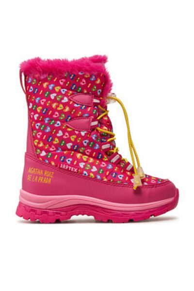 Agatha Ruiz De La Prada girls' snow boots 241992 A pink