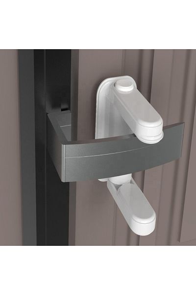 Empria Set of 2 door handle locks, white
