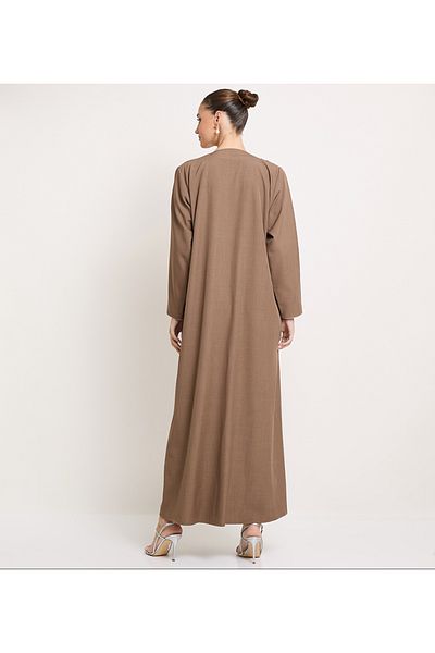 Rosette Abaya Brown-R-202472