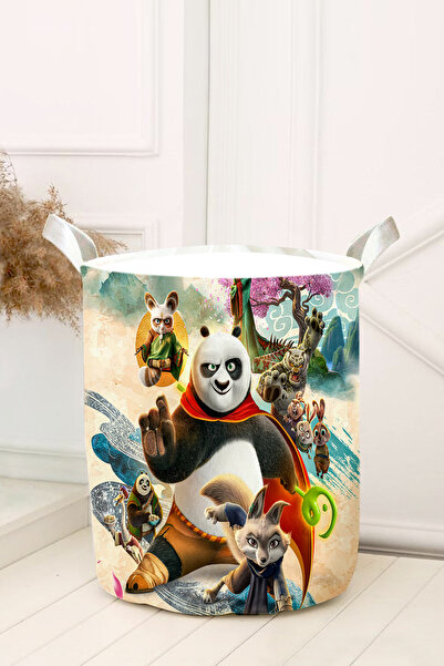 dekomingo KUNG FU PANDA BEBEK VE ÇOCUK ODASI OYUNCAK SEPETİ