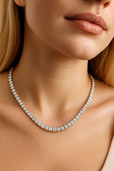 Hatko Kuyumculuk Paslanmaz Çelik Su Yolu Dönmeyen Kolye HTK0007