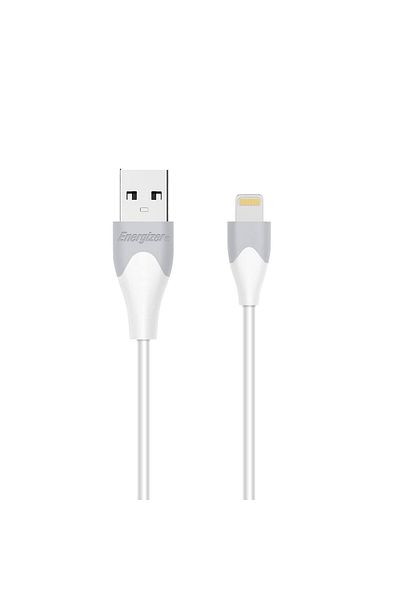Energizer CABLE LIGHTNING BICOLOR 1.2M White