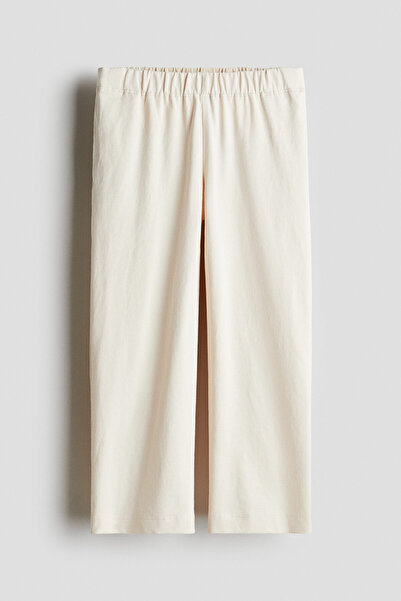 H&M Geniş Jarse Pantolon