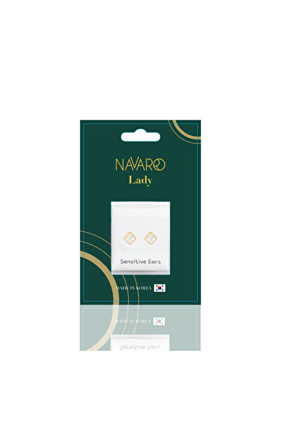 NAVARRO حلق طبي نسائي بتصميم راقي - ذهبي G05