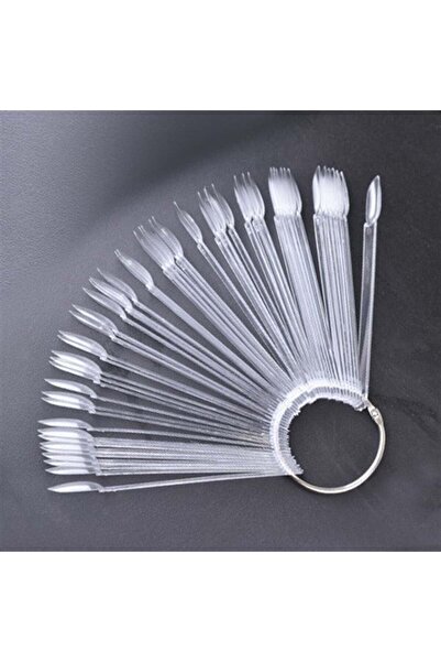 Patrisa Nail Şeffaf Badem Oval Tips Kartela 50 Adet Jel ve Nail Art Gösterim ...