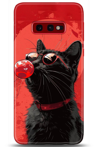 Noprin Samsung Galaxy S10e Kılıf HD Baskılı Kılıf - Custody Series 5111