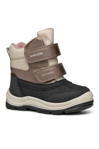 Geox girls' snow boots B463WD-050FU black