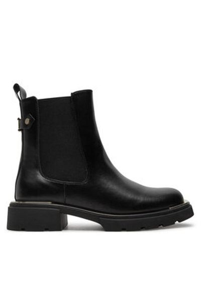 GOE Ghete Chelsea negre pentru femei GOE-OO2N4147-W4 NEGRU/NEGRU
