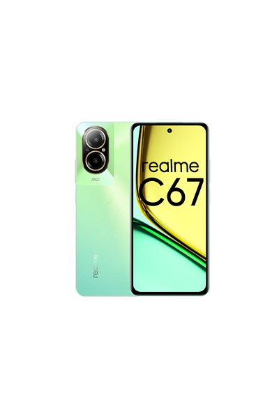 realme جوال ريلمي C67 شاشة 6.72 انش ذاكرة 256 جيجا + رام 8 جيجا - 4G + واي فاي