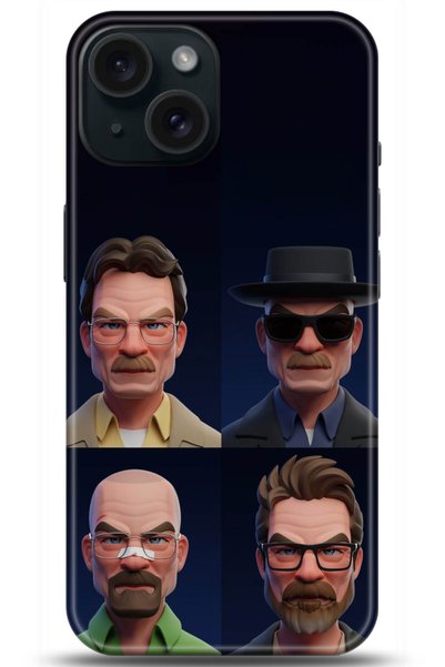 Noprin Apple iPhone 15 Case Hd Printed Case - Custody Series 5068