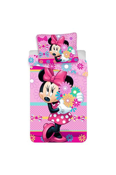 Minnie Mouse 2-piece bedding set, Duvet cover, 140x200 cm, pillowcase, 70x90 cm, Multicolor, Minnie Mouse